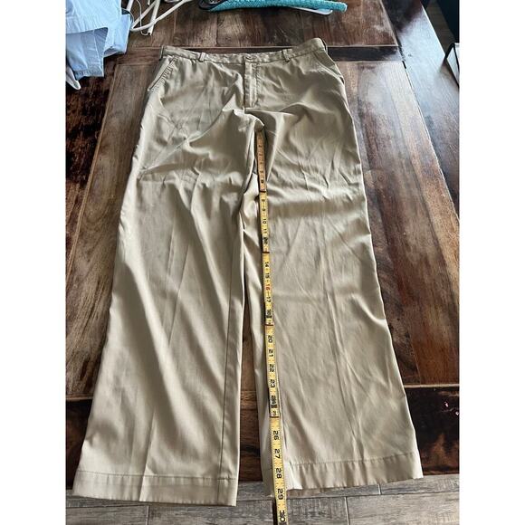 Nike Golf  Men's Khaki Dri Fit Tech Straight Pants Size 34x 32 - Picture 2 of 7